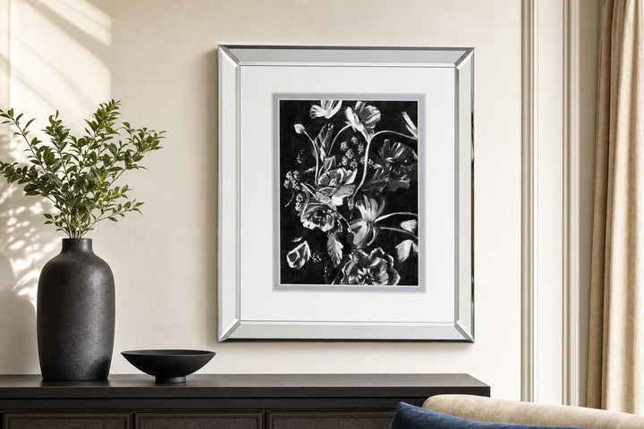 Enchanted Bloom I By Annie Warren - Black