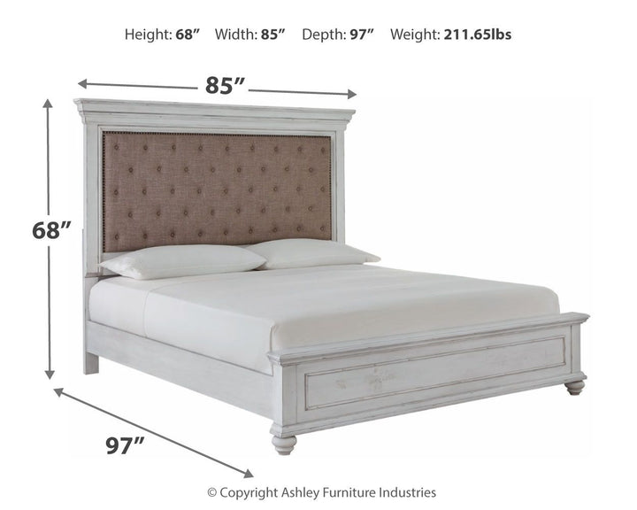 Kanwyn - Upholstered Panel Bed