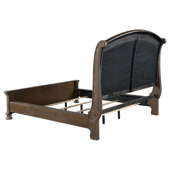 Emmett - Wood Sleigh Bed