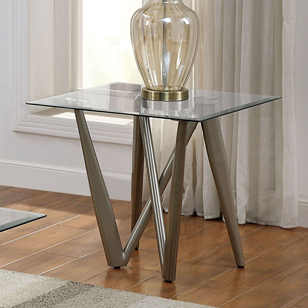 Wettingen - Coffee Table - Pearl Silver