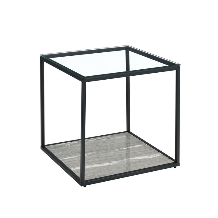 Yasmin - End Table - Grey