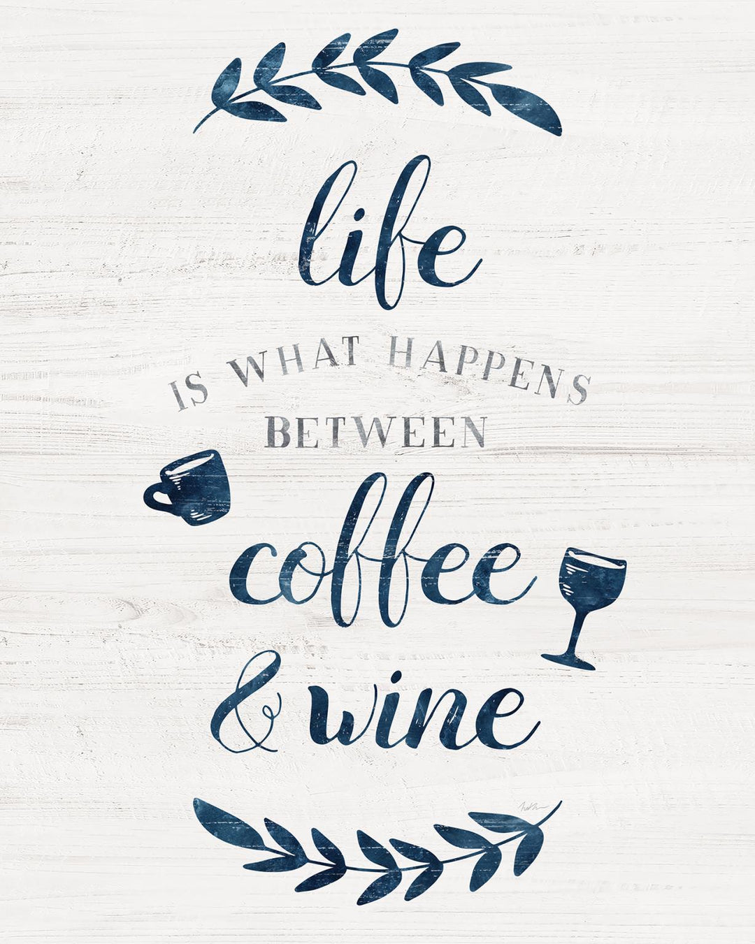 Between Coffee And Wine By Natalie Carpentieri - Pearl Silver