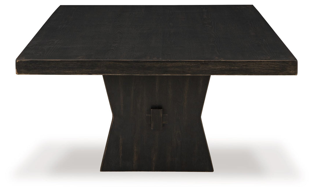 Galliden - Black - Rectangular Cocktail Table