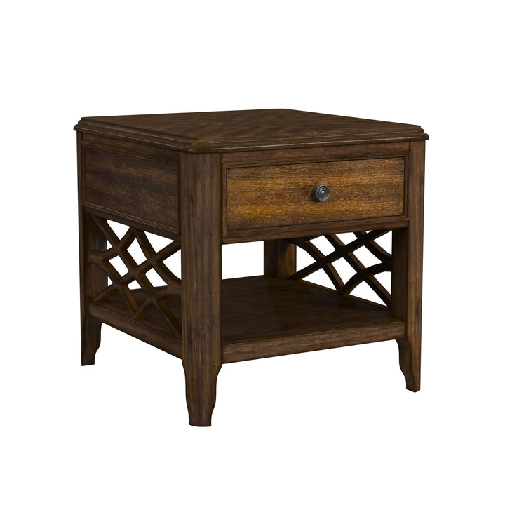Phillipe - 3 Piece Occasional Table Set (Coffee Table &amp; Two End Table) - Cherry