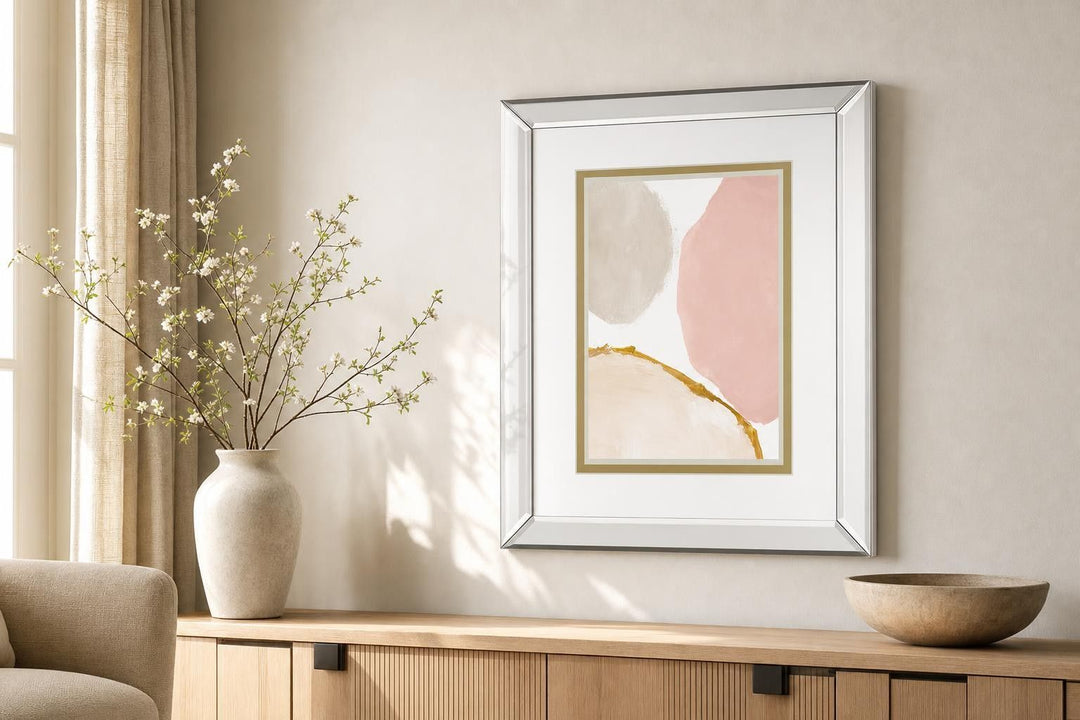Blush All Year Round Abstract II By LanieLoreth - Pink
