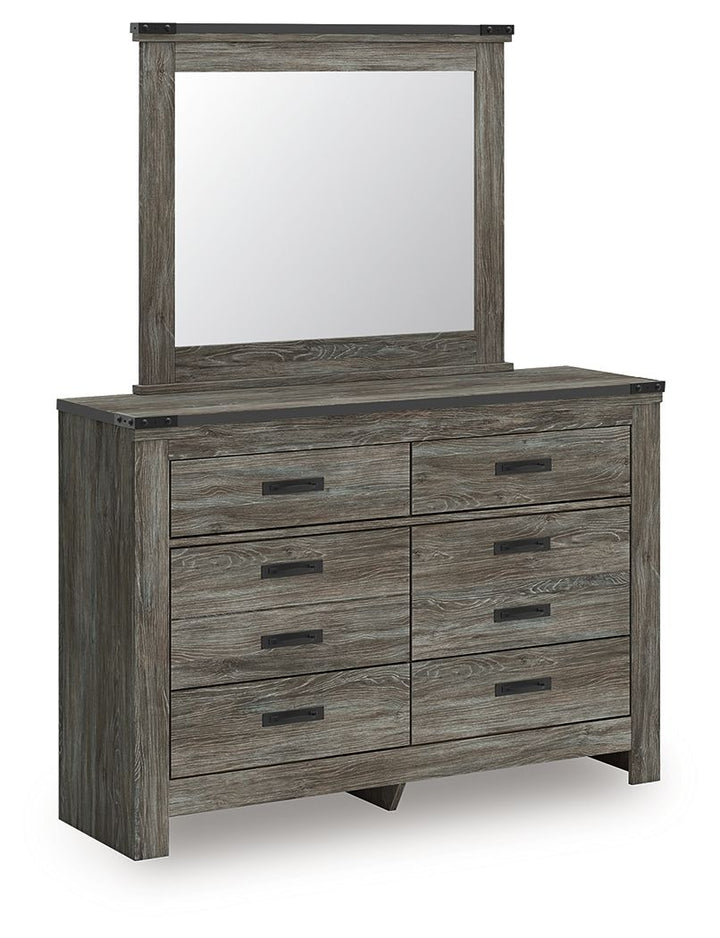 Frandern - Bookcase Panel Bedroom Set