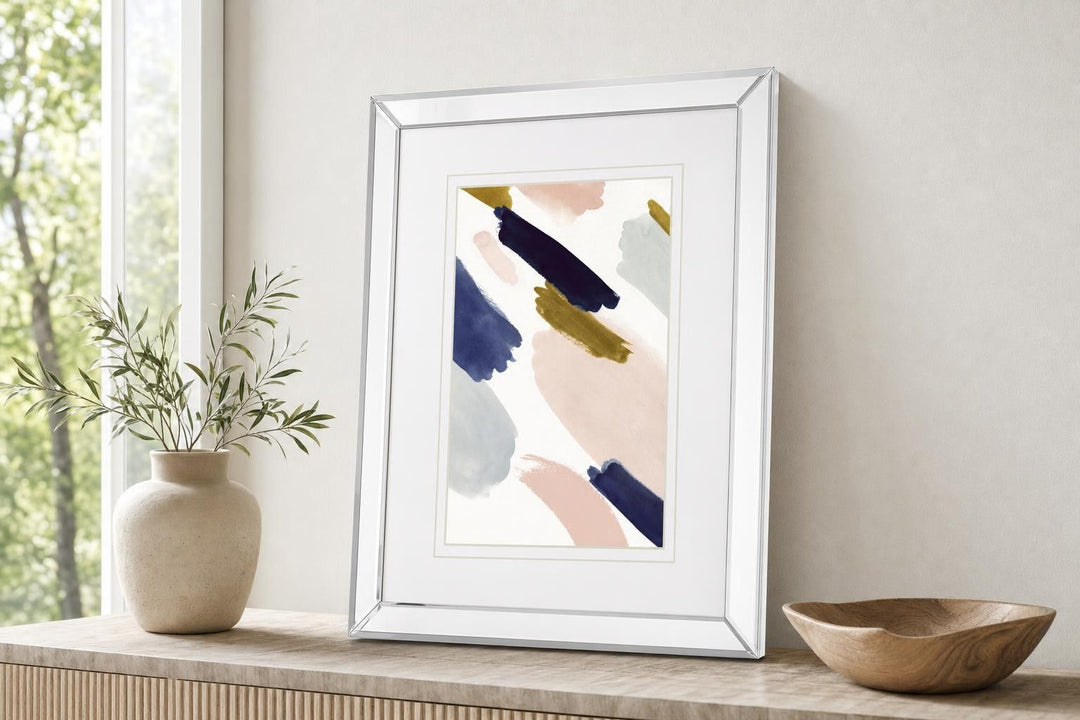 Brushmarks II By Victoria Borges - Beige