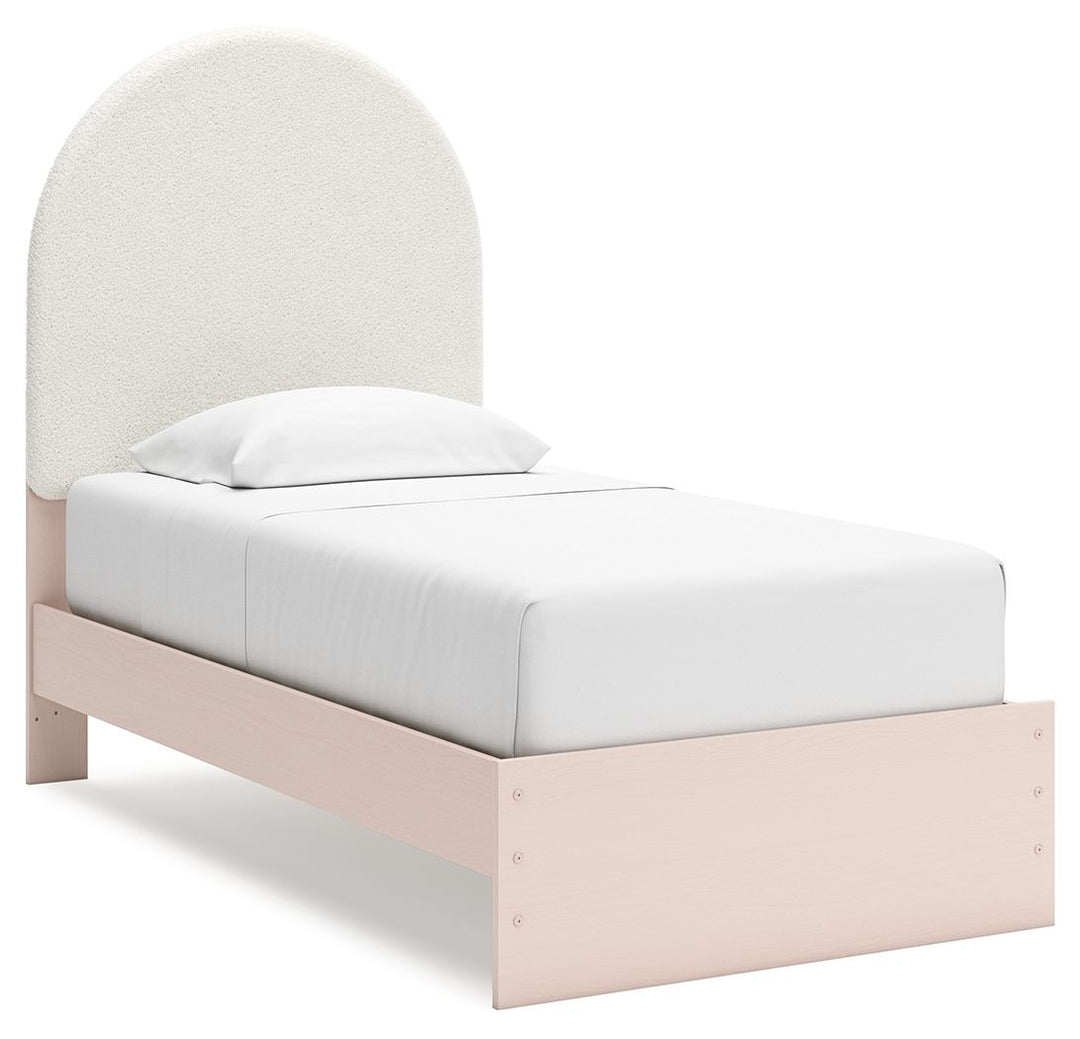 Wistenpine - Upholstered Panel Bed