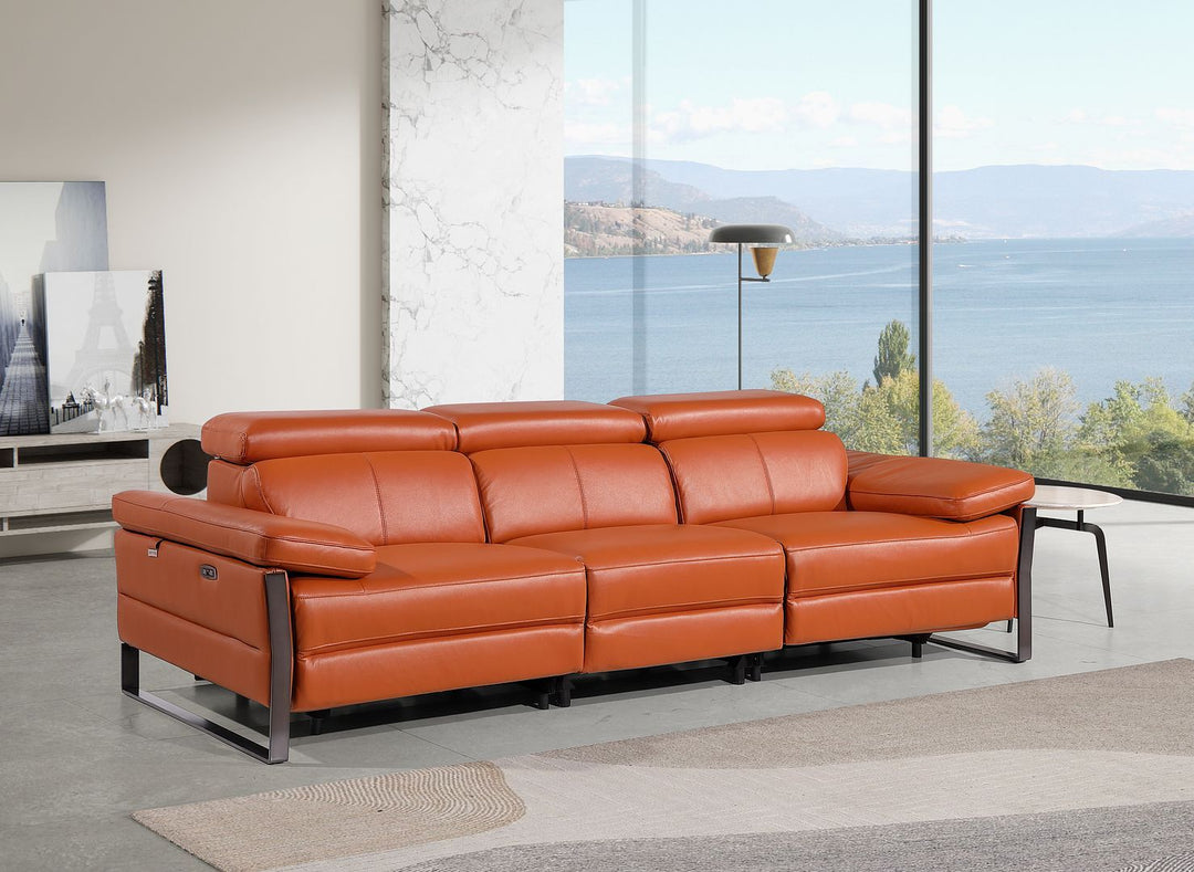 1246 - Modular Power Dual Reclining Sofa With Power Reclining Headrests
