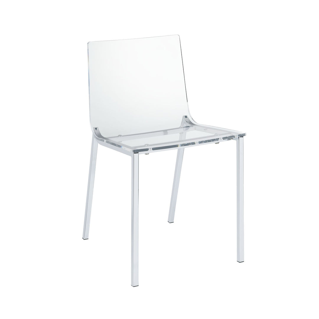 Lavinia - Dining Chair Chrome (Set of 2)