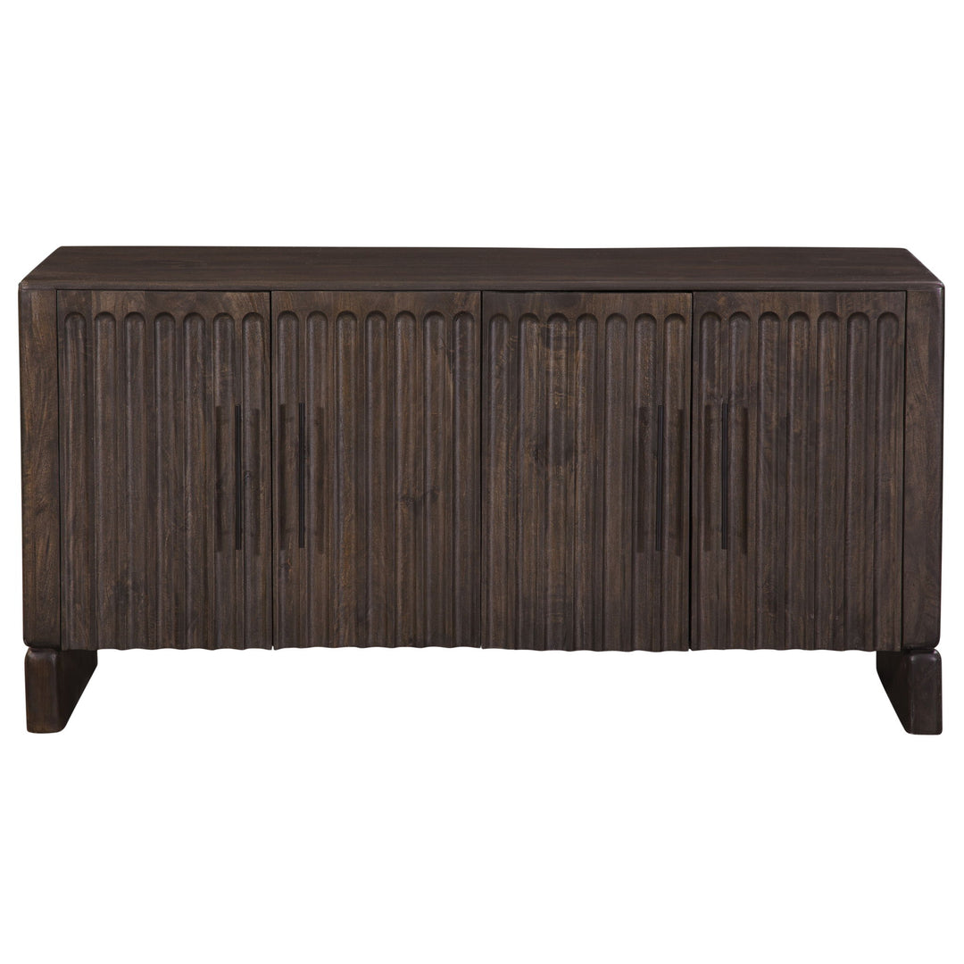 Norvell - 4-Door Sideboard - Brown