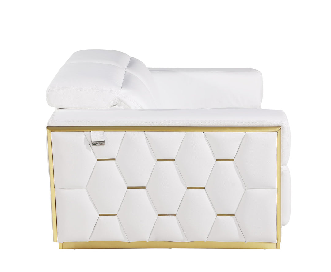 1111 - Leather Living Room Set