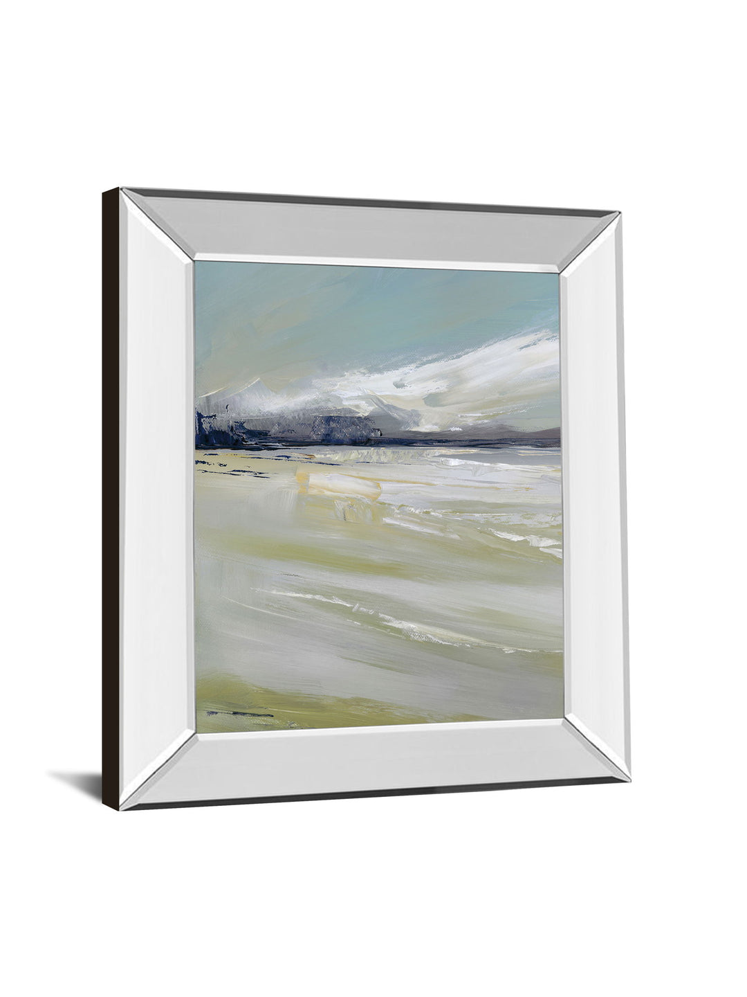 New Beginning By Fournier - Mirror Framed Print Wall Art - Gray