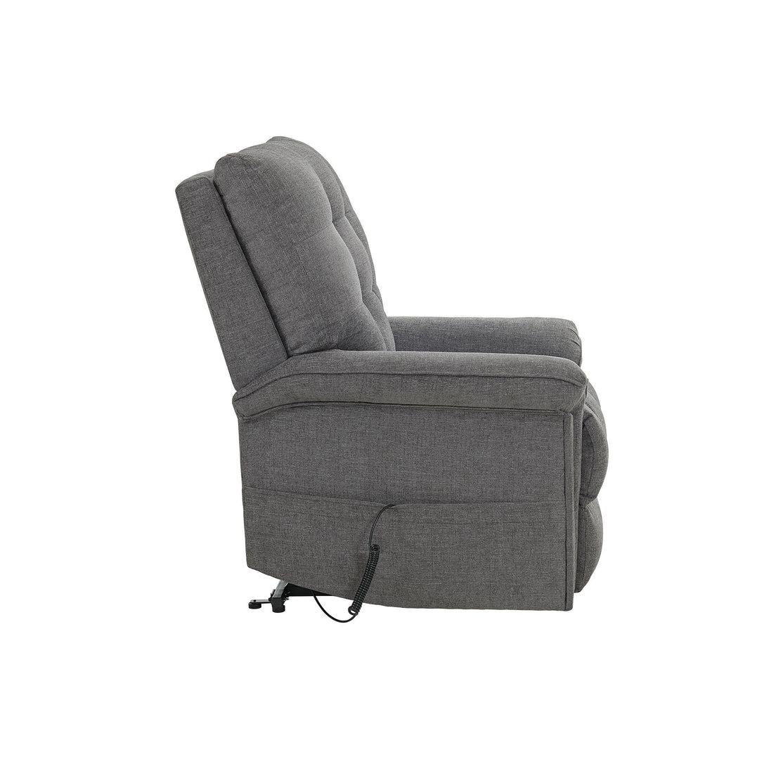 Pecos - Power Motion Lift Chair - 15337-2 Ribbit Charcoal