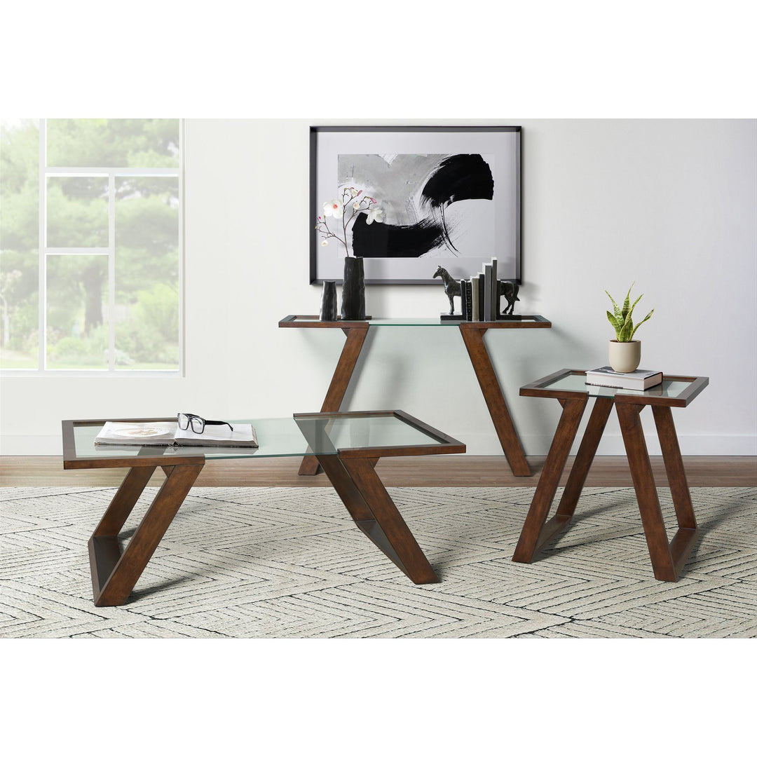 Kieran - Rectangular Sofa Table - Dark Espresso