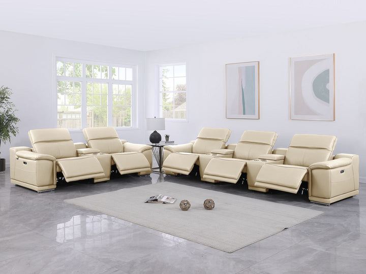 9762 - 8-Piece Modular Power Reclining Sofa And Console Loveseat Set With
