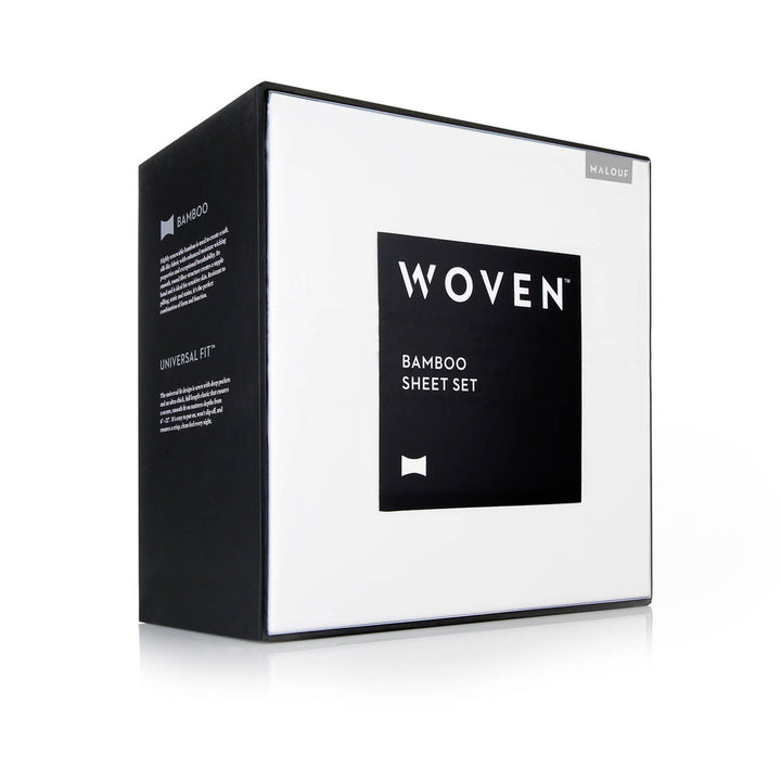 Rayon From Bamboo - Bed Sheet - Split Queen - White