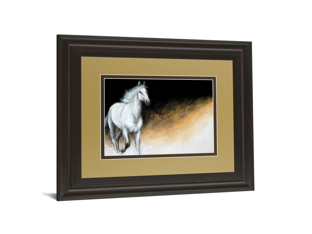 Light And Dark By Milenko Katic - Framed Print Wall Art - Light Brown