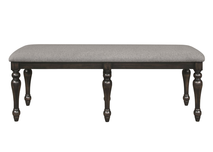 Hilara - Bench - Gray & Charcoal