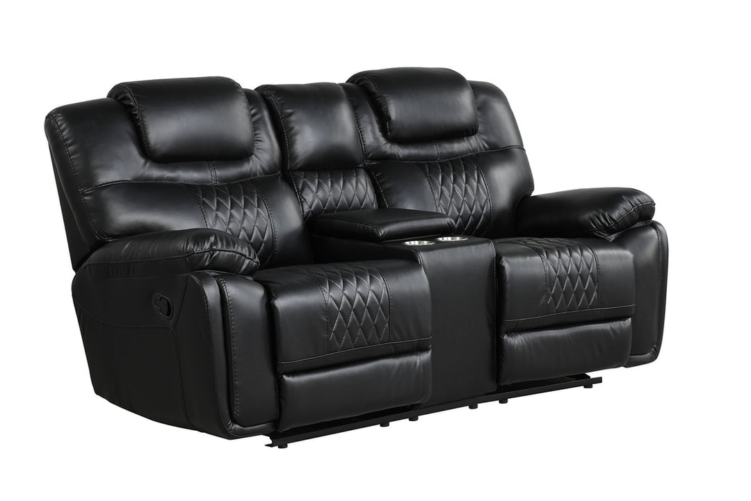 Galveston Black - 3PC OVERSIZED Reclining Set