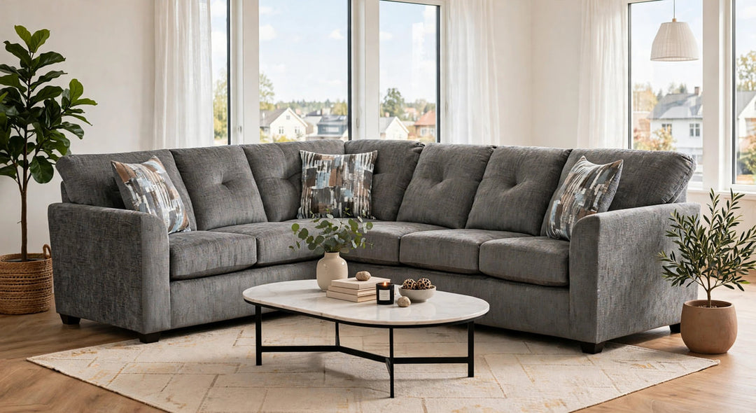 Washington 3007 Gray Sectional