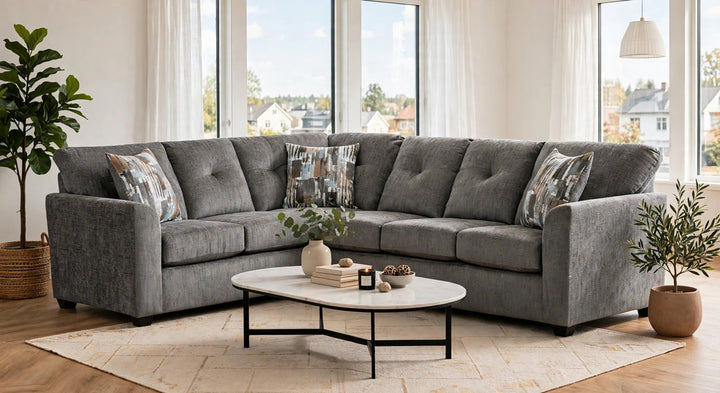 Washington 3007 Gray Sectional