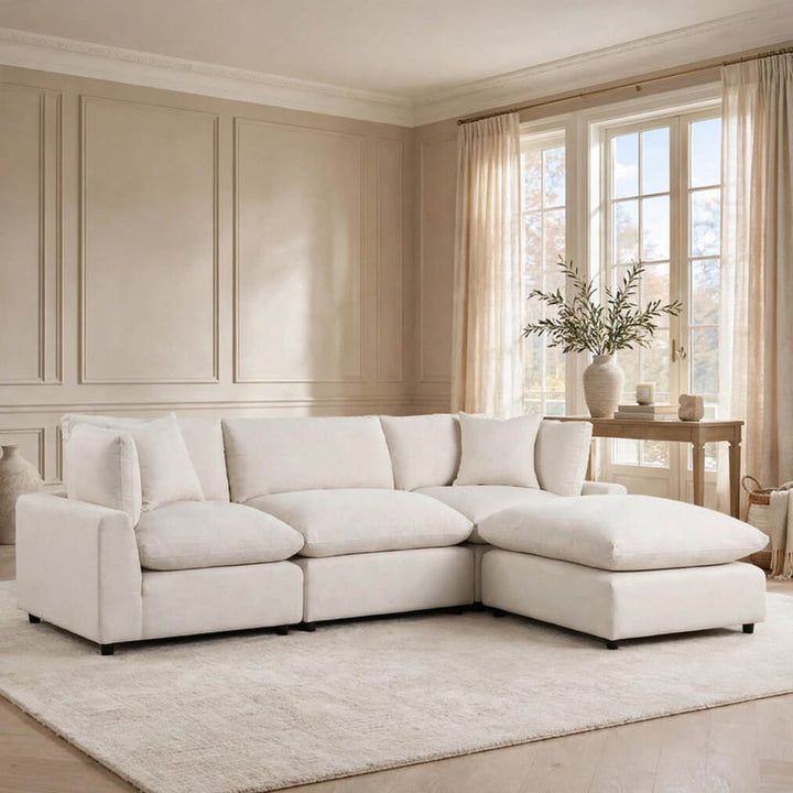 SKY SAND Linen Modular Sectional