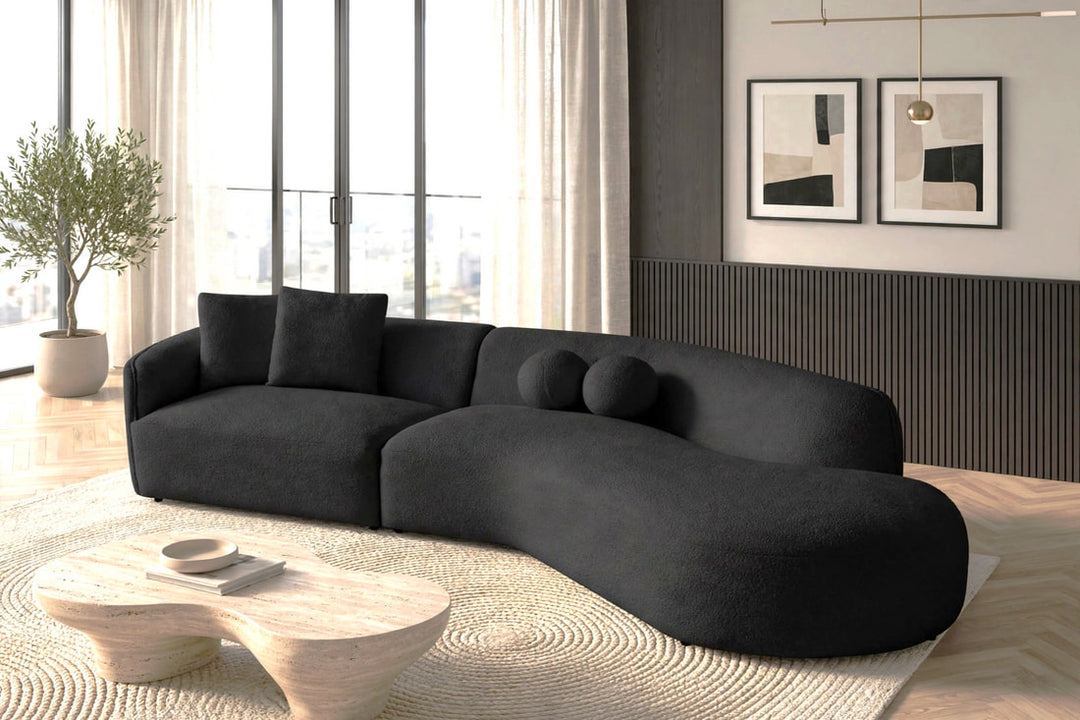 MIA Black Sectional