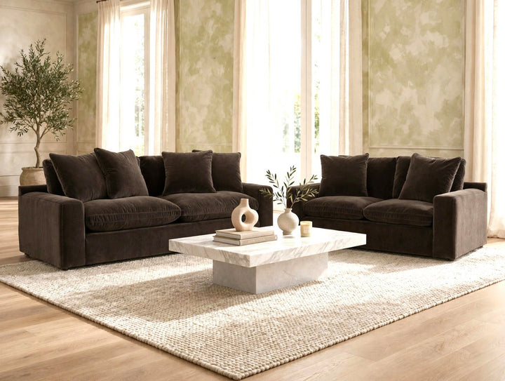 Ashley 678-07 - OVERSIZED Sofa &amp; Loveseat (ETA 10/20)