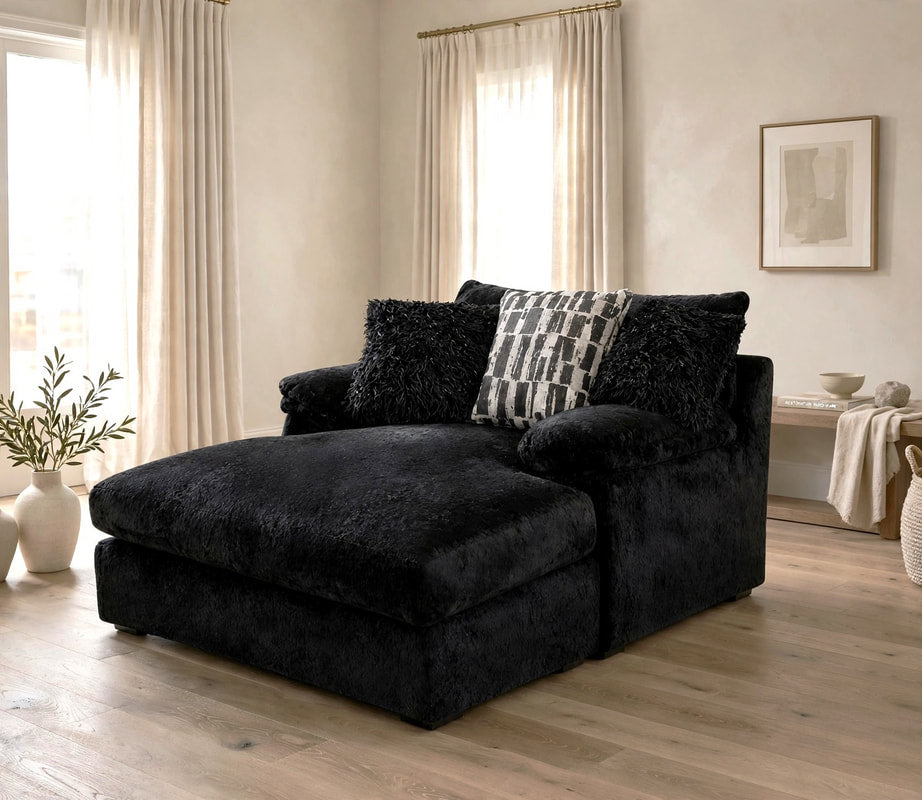 7800 Zig Onyx Chaise Lounge