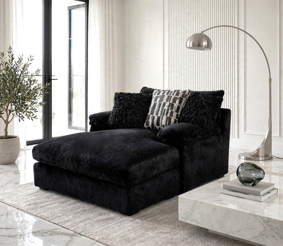 7800 Zig Onyx Chaise Lounge