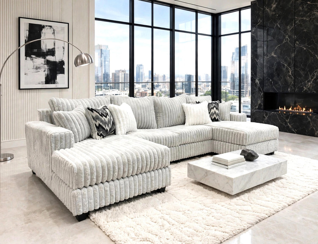 9700 Gray - Sectional