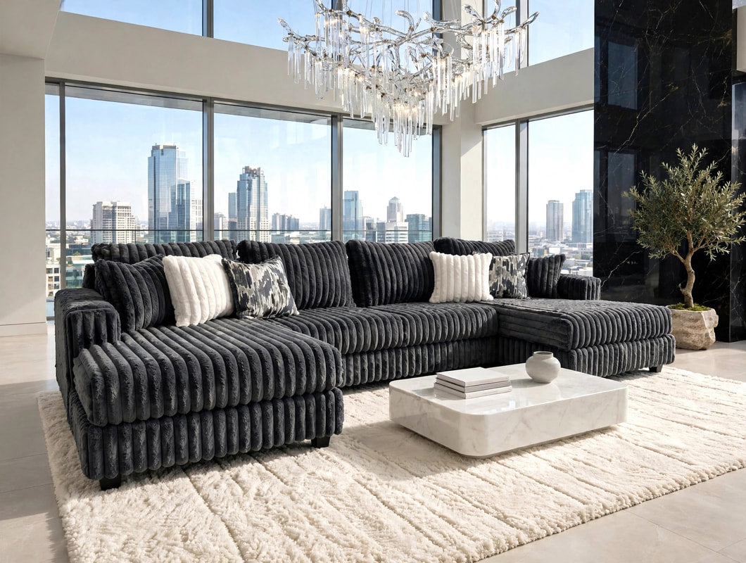9700 Charcoal - Sectional