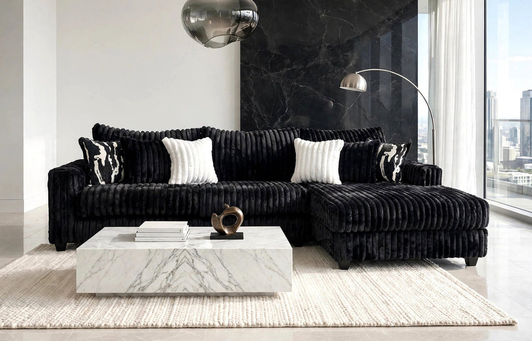 9500 BLACK - SECTIONAL