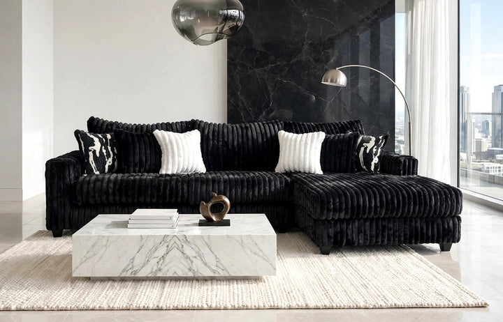 9500 BLACK - SECTIONAL