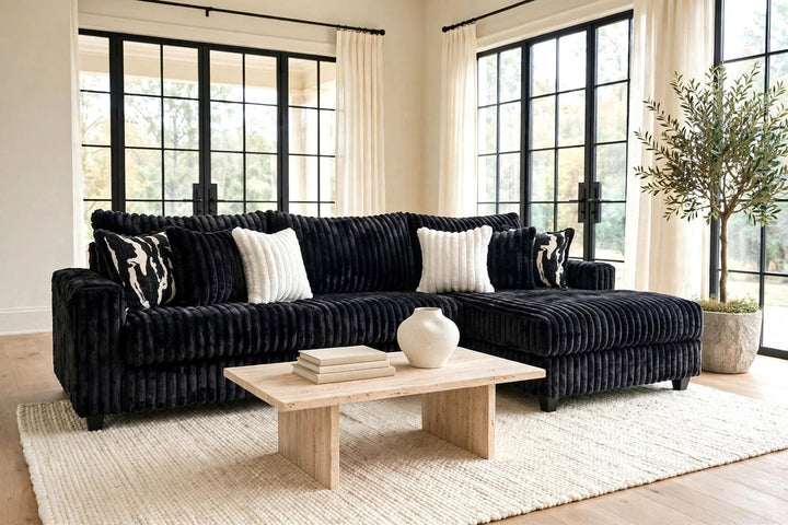 9500 BLACK - SECTIONAL