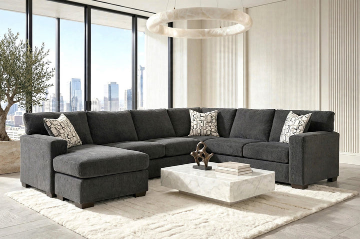 106 Charcoal Sectional