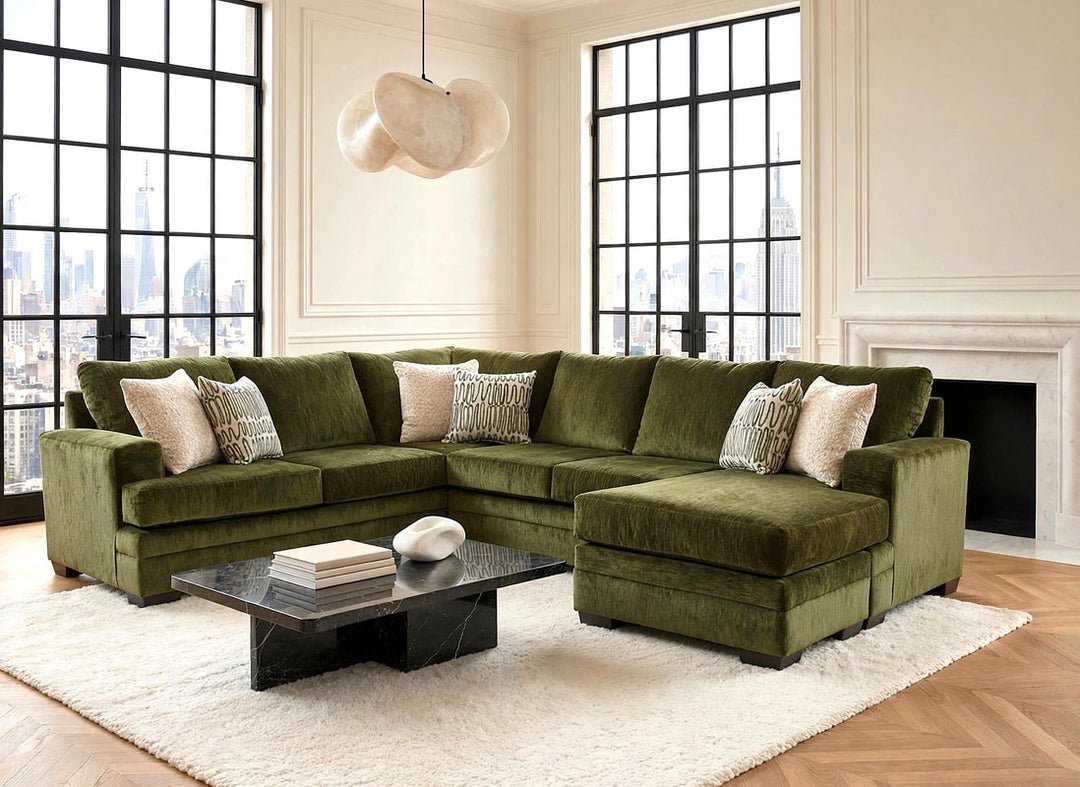 2760-10 - Reversible Sectional  (Pine-Olive)  (ETA: 10/1)