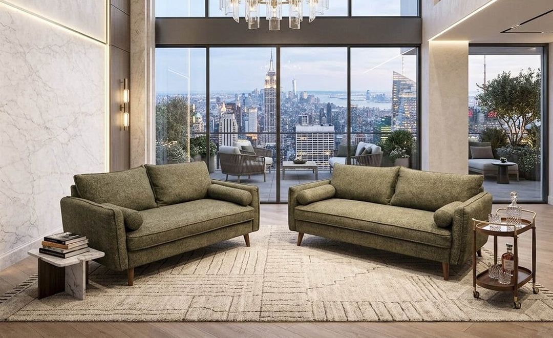 Vanti Green - 2PC Living Room Set