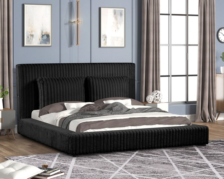 Lauren Black Platform Bed