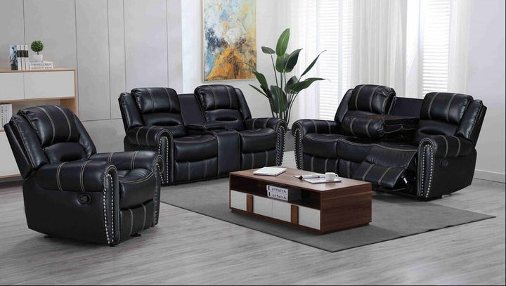 Lexington2023 Black - 3PC Reclining Living Room