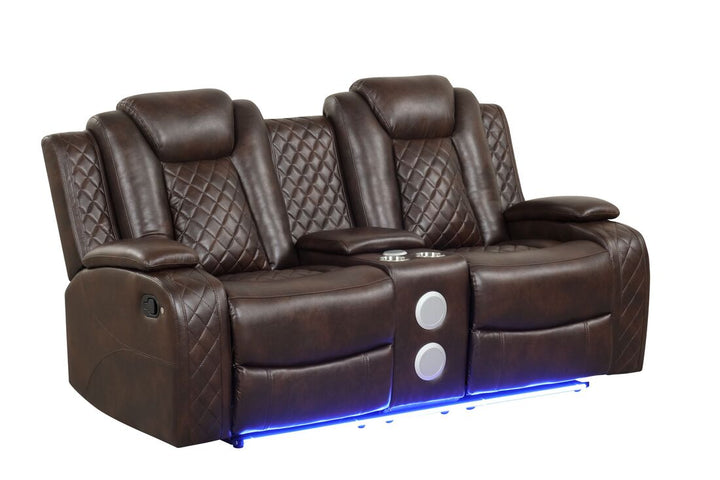 Luz Brown - 3PC Reclining Set