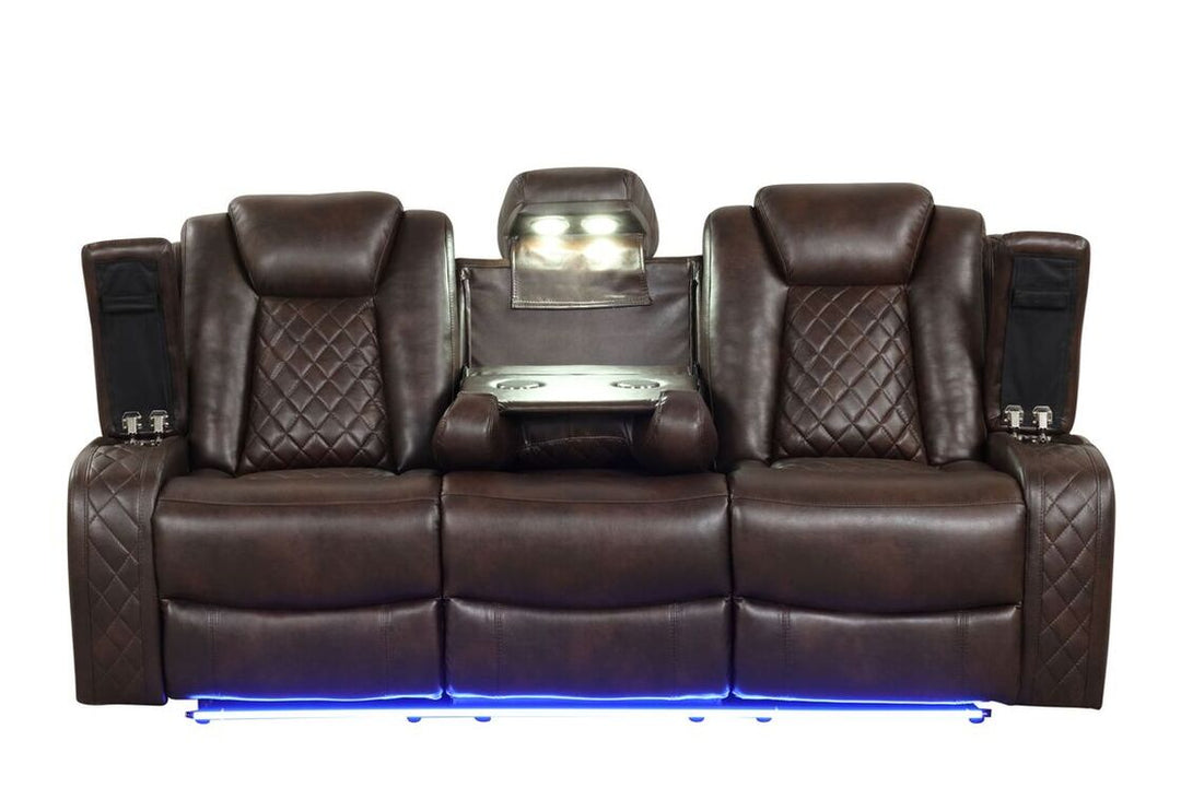 Luz Brown - 3PC Reclining Set