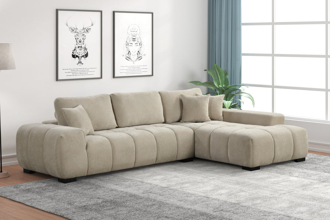 Manhattan2 - Beige Sectional