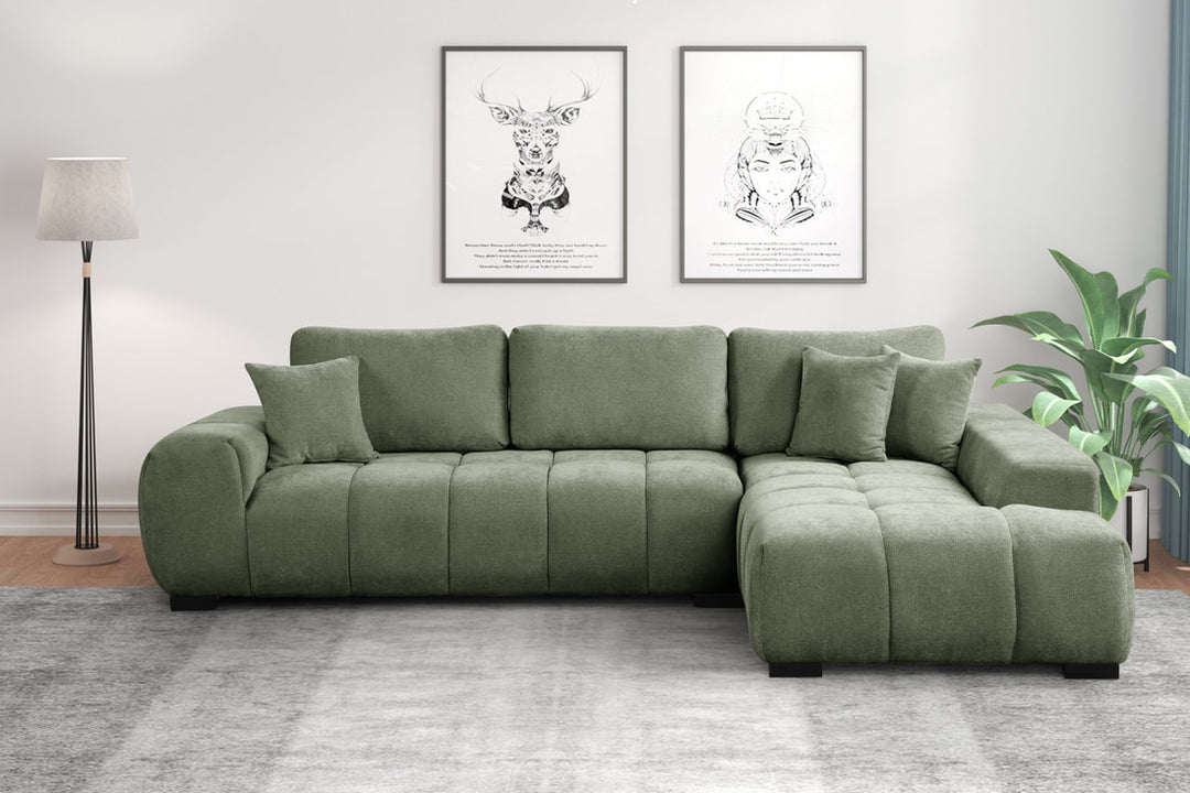 Manhattan2 - Green Sectional