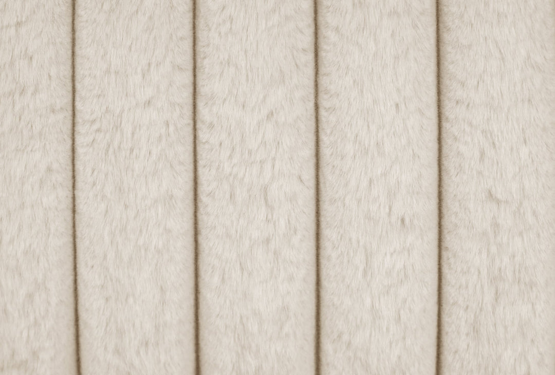 Mariah Beige Platform Bed - Queen, King