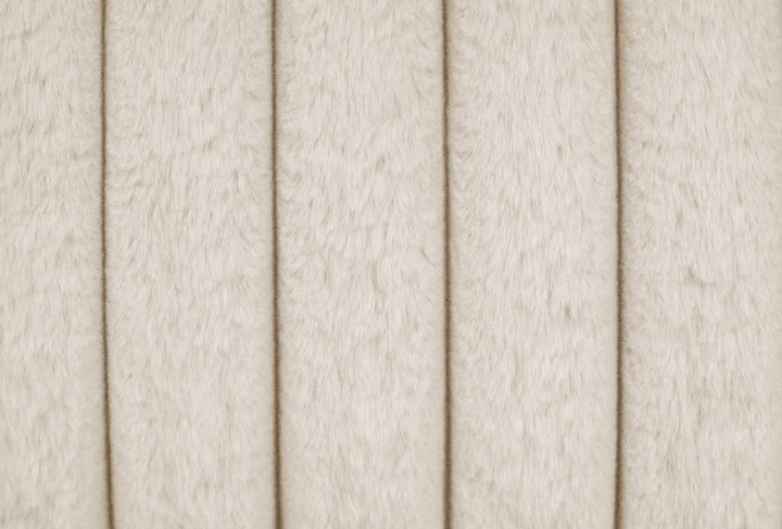 Mariah Beige Platform Bed - Queen, King