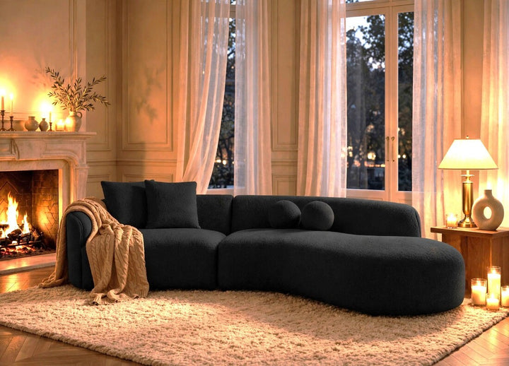 MIA Black Sectional