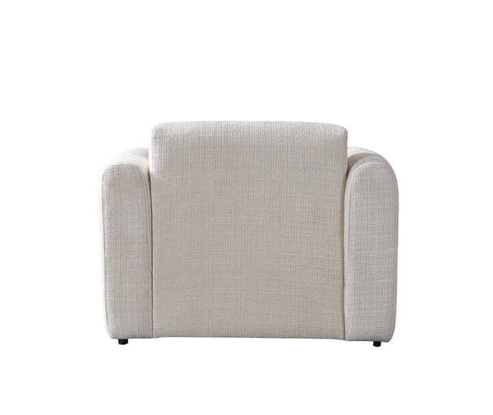 Yulia Ivory Boucle Chair