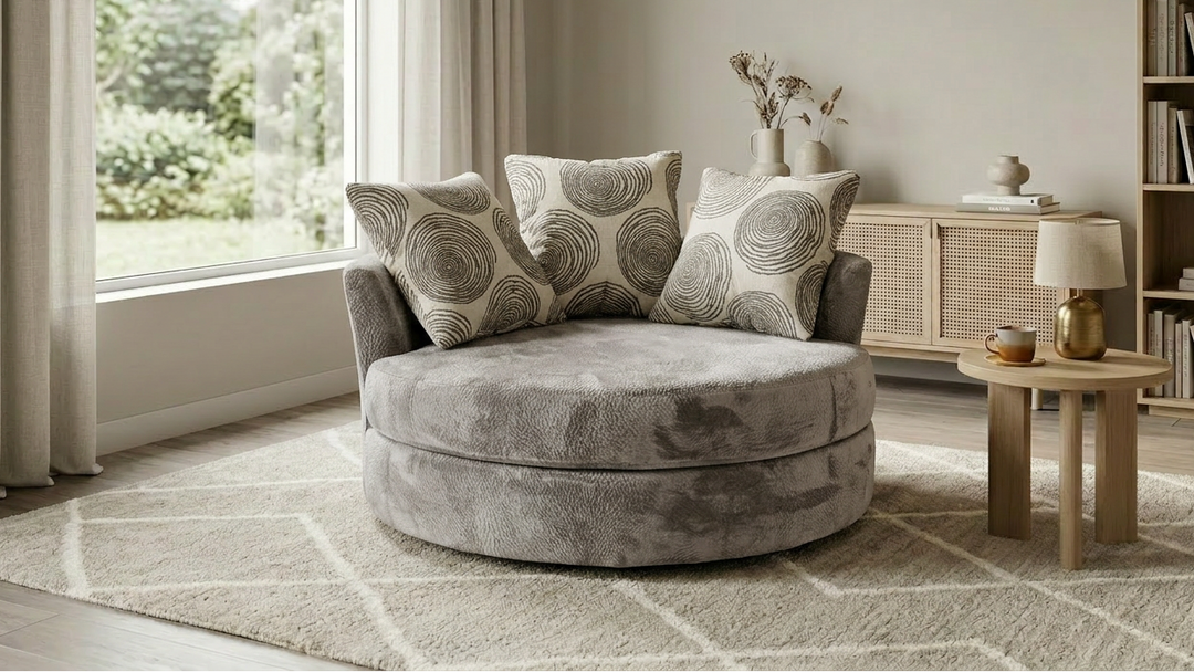 S1025 Swivel Chair (Smoke)